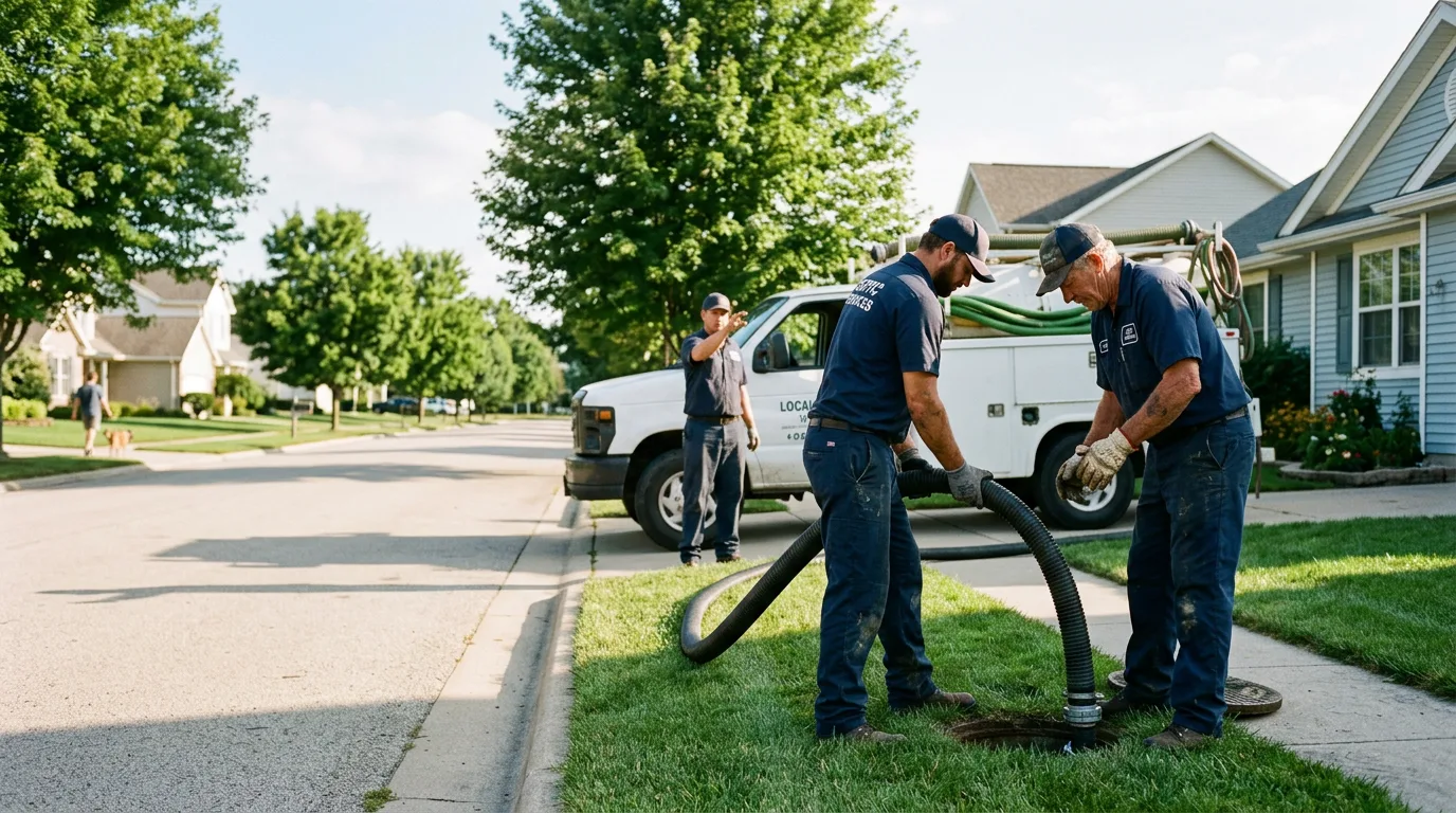 Septic Tank Pumping in Downs, IL near me